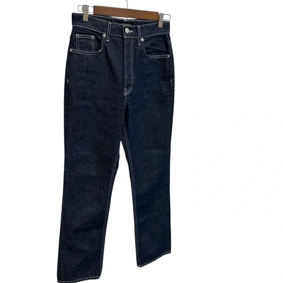 EB Denim High Rise Straight Jeans in Midnight Size 26 NWOT - Picture 5 of 13